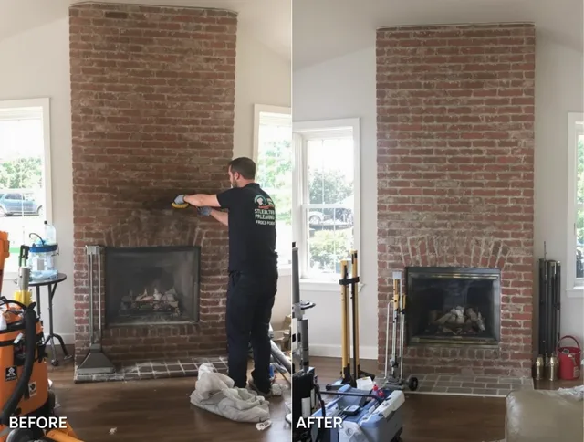 Finished chimney sweeping service by Bristol Chimney Sweep in Bristol, RI